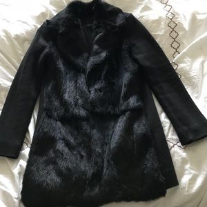 Nanette Lepore fur jacket